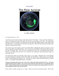 The Polar Aurorae