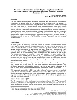 Acero, Roberto. An environmental impact