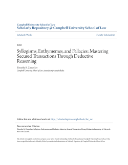 Syllogisms, Enthymemes, and Fallacies: Mastering Secured