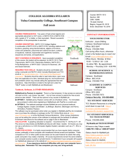 MATH 1513pdf - Tulsa Community College