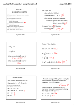 Applied Math Lesson 2.1 - complete.notebook