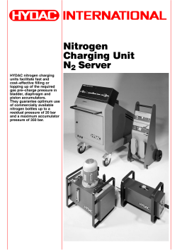 Nitrogen Charging Unit N2-Server