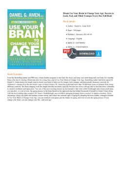 Ebook Use Your Brain to Change Your Age: Secrets