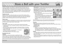 Have a Ball with your Toddler