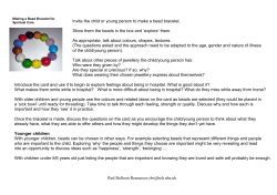 Invite the child or young person to make a bead bracelet. Show them