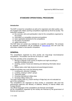 SOP - Utria Dessant 2018