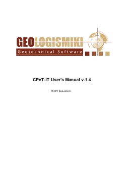 CPeT-IT User`s Manual v.1.4