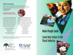 Make People Smile Grow Your Future in the Floral Industry