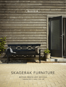 skagerak furniture