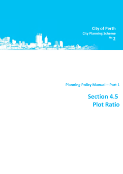 Section 4.5 Plot Ratio