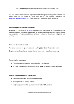 About the KS2 Spelling Resources on SaveTeachersSundays.com