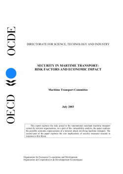 Security in Maritime Transport