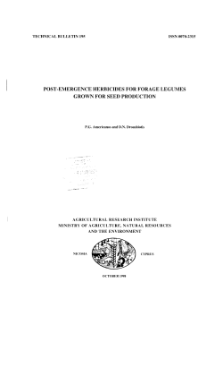 Americanos, P., Droushiotis, D.N. 1998. Post