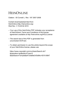 HeinOnline PDF - University of Virginia School of Law