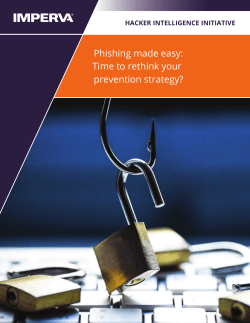 Phishing made easy: Time to rethink your prevention