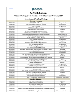 Committee Meeting List 2017
