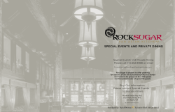 special events and private dining - Los Angeles