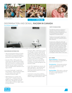 Global Voices Secondary ER March 24, 2014