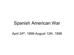 Spanish American War
