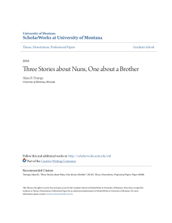 Three Stories about Nuns, One about a Brother