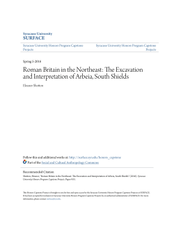 Roman Britain in the Northeast - SUrface