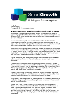 New package of urban growth areas to keep steady supply of housing