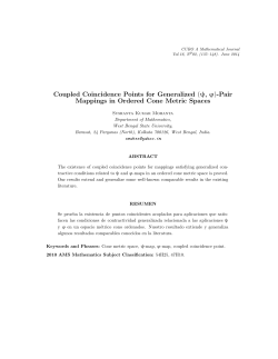 (&psi;, ϕ)-Pair Mappings in Ordered Cone Metric Spaces