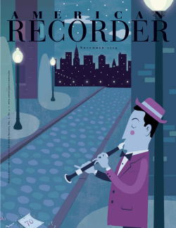 November 2009 - American Recorder Society