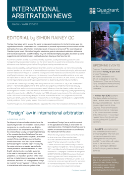 attached link. - Quadrant Chambers