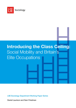 Introducing the Class Ceiling