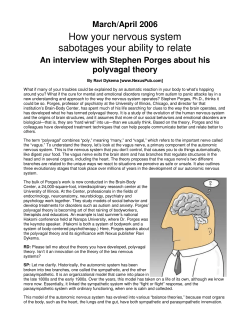 How your nervous system sabotages your ability to relate