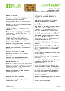 Transcript  - British Council Learn English