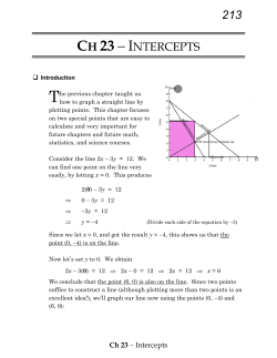CH 28 - GRAPHING - Math With Steve