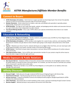 Member Benefits - American Specialty Toy Retailing Association
