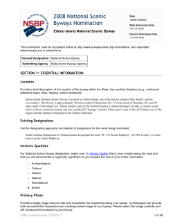 Edisto Island National Scenic Byway