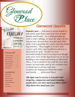 February 2017 Newsletter