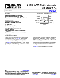 HMC1031 - Analog Devices
