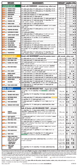 sourdough breads ingredients weight backferment bio