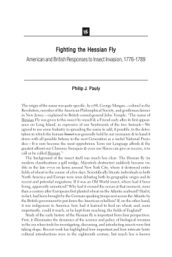 Fighting the Hessian Fly