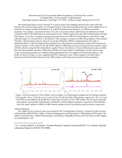 i A.C. Larson and R.B. Von Dreele, "General Structure Analysis