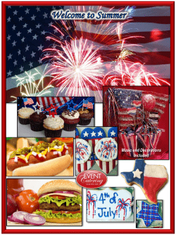 menu - Corporate Event Catering