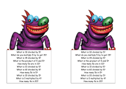 What is 30 divided by 5? - Beechwood Primary School