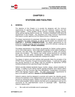 chapter 3 stations and facilities