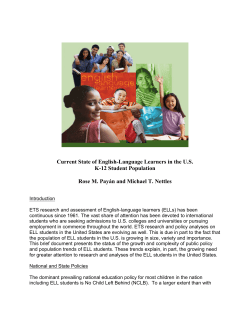 English Language Learners
