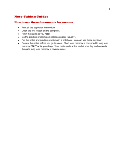 How To Use These Documents For Success