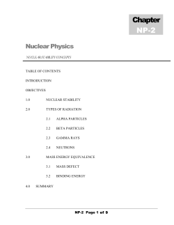 Nuclear Physics