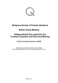 Safeguarding Policy