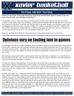 Xavier Newsletter #15