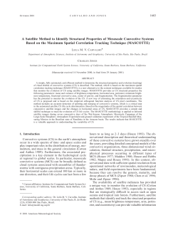 A Satellite Method to Identify Structural Properties of