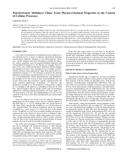 Polyelectrolyte Multilayer Films: From Physico